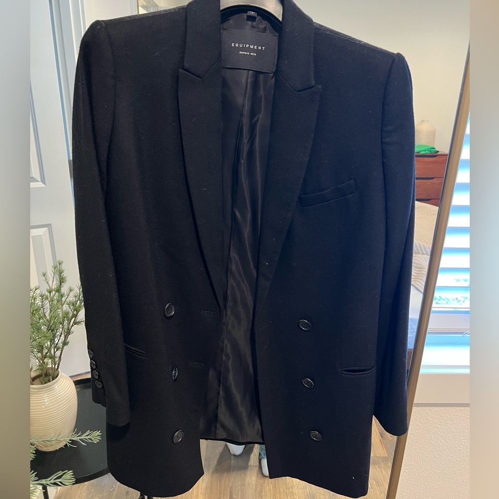 Equipment 100% wool blazer